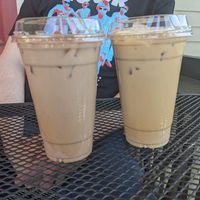 Chai and latte to go at Walden's Coffeehouse in Reno