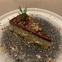 Vegan cake with apricots, nuts and dark chocolate (12,90 lv) at Shastlivetsa Vitoshka - Ресторант Щастливеца Витошка in Sofia