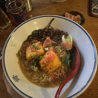 Chilli tofu ramen   at Tonkotsu  in Brighton