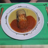 Berenjena rellena con queso gratinado at Pepintxo in Barakaldo