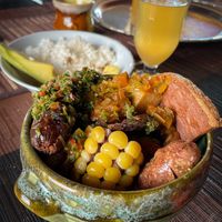 Picada tipica Colombiana 100% Plant Based at Casa Madre Raiz  in Sotaquira