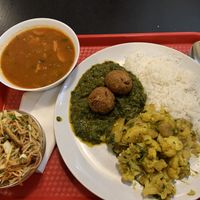 Tofu korma at Satyr in Plzen