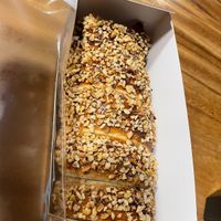 Hungarian roll / biscoff and hazel nuts   at Kürtősh - Darling Square in Haymarket