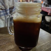 thai tea with coconut milk   at Kin Len  in San Diego