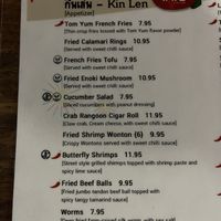  vegan appetizers   at Kin Len  in San Diego
