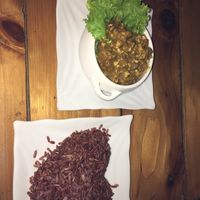 Vegetable amok.  at Cafe Soleil in Phnom Penh