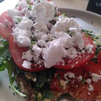 Tomatenwhich mit veganen Feta...mega at Nunu Mannheim in Mannheim