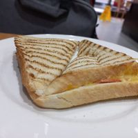 Vegan cheese toastie at Costa Coffee in Selsdon