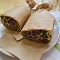 Arabic wrap at LYFE in a bowl in Glyfada