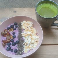 The bowl with kokos at BRØD in Odense