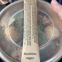 Falafel bowl: labeled vegan  at EXKi - Bourse in Brussels