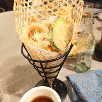 Tempura de verduras at Casa Lili in Teulada