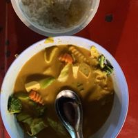 vegan massaman curry  at Thai Curry Soup Masaman in Chiang Mai