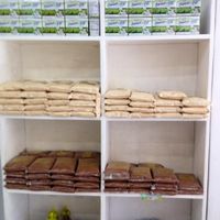 Dry foods stall at Oscar Ann's Vegetarian House in Pasay City