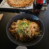 I didn't like it very much, it came with very little protein and side dishes. It was practically just noodles. at Veg Stop in Riga