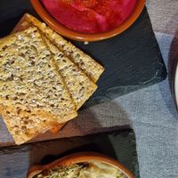 Pink humus at Manipura in Tenerife