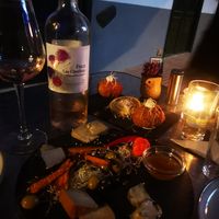 Cheese platter at Manipura in Tenerife