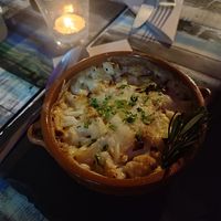 Coliflower with cheese at Manipura in Tenerife