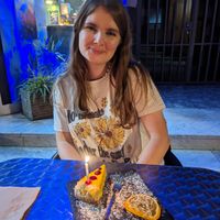 Mango cheesecake at Manipura in Tenerife