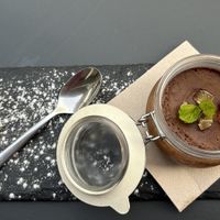 Chocolate mousse   at Manipura in Tenerife
