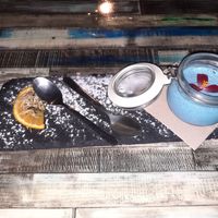 Vegan Tiramisu dessert at Manipura in Tenerife