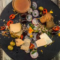 Cheese platter   at Manipura in Tenerife