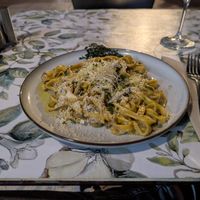 Mushroom & Truffle Tagliatelle at Manipura in Tenerife