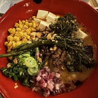 Harvest Vegan Ramen - super yum!  at JINYA Ramen Bar in San Antonio