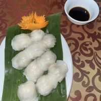 Dumplings  at Celery Vegan Restaurant in Cat Ba