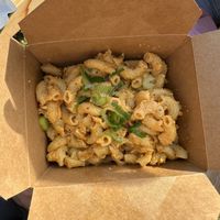 Mac n cheese  at NahMaStay Vegan in Bronx