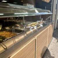 Salad bar  at King Falafel in The Hague