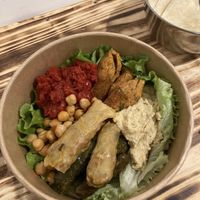 My selection of 5 mezzes. You might choose other options 😊  at Le Sofra in Strasbourg