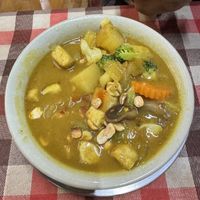 Massaman curry  at On's Thai Isaan in Kanchanaburi
