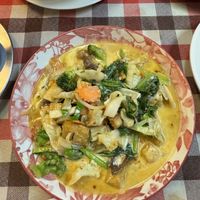 Panang curry  at On's Thai Isaan in Kanchanaburi