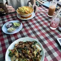 Khao Soi and Pad See Ew  at On's Thai Isaan in Kanchanaburi