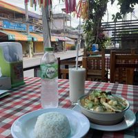 Red curry  at On's Thai Isaan in Kanchanaburi