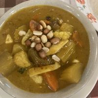 Masaman curry  at On's Thai Isaan in Kanchanaburi