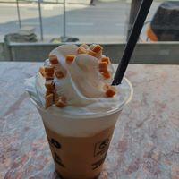 Caramel coffee shake, not a milkshake! at Brammibal's Donuts - Jungfernstieg in Hamburg