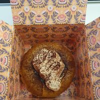 Tiramisu donut at Brammibal's Donuts - Jungfernstieg in Hamburg