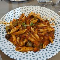 This was meant to be linguine but I was given penne. at Castle Bistro, Tearoom & Wine Bar in Wrexham