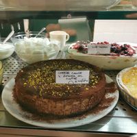 Cakes at Il Vegetariano in Florence