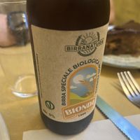 vegan beer  at Il Vegetariano in Florence