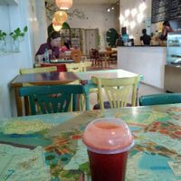 nice fresh juice at VITA - Hipolito Yrigoyen in Buenos Aires