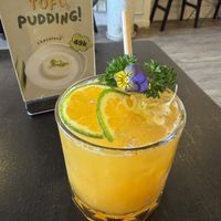 Orange lemongrasss  at 21 Grams in Ho Chi Minh City