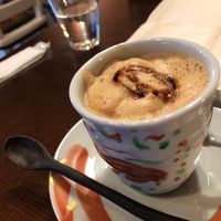 vegan latte at CAFENeKKO ｰ カフェネッコ in Uda