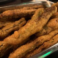 Okra fries  at Babul's in Darlington