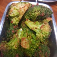 Bang bang broccoli at Babul's in Darlington