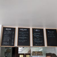 The day's menu at Grumpy Mamas in Monchique
