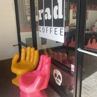 Upon Arriving w/Outdoor Seating  at Rad Coffee in Covina