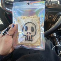  Vegan Skull Astrotart • Yummy 😋   at Rad Coffee in Covina